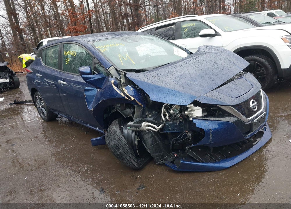 2021 NISSAN LEAF SV PLUS 62 KWH VIN: 1N4BZ1CV8MC556403