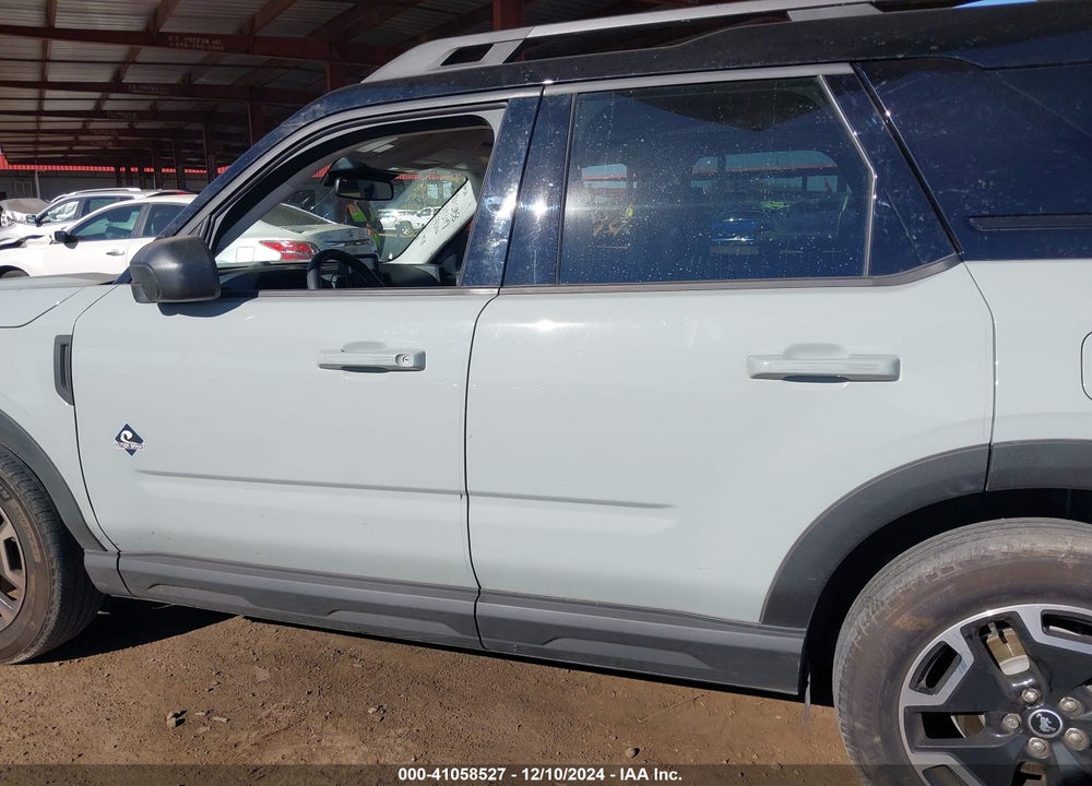 2022 FORD BRONCO SPORT OUTER BANKS VIN: 3FMCR9C69NRE28305