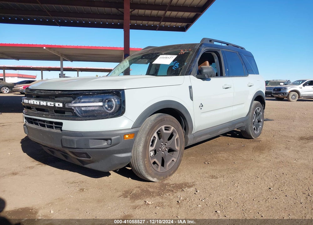 2022 FORD BRONCO SPORT OUTER BANKS VIN: 3FMCR9C69NRE28305