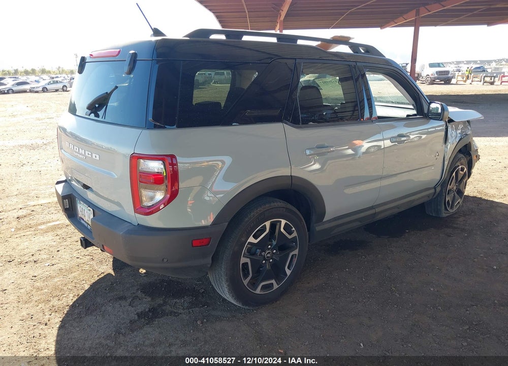 2022 FORD BRONCO SPORT OUTER BANKS VIN: 3FMCR9C69NRE28305