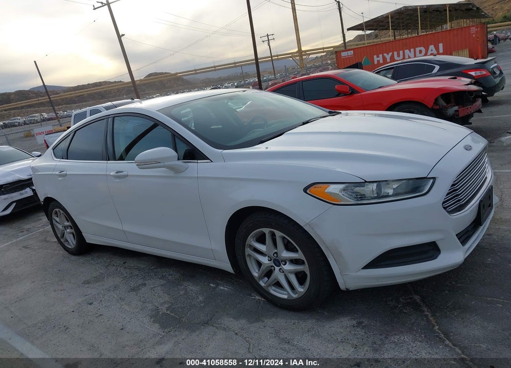 2014 FORD FUSION SE VIN: 3FA6P0H7XER330166
