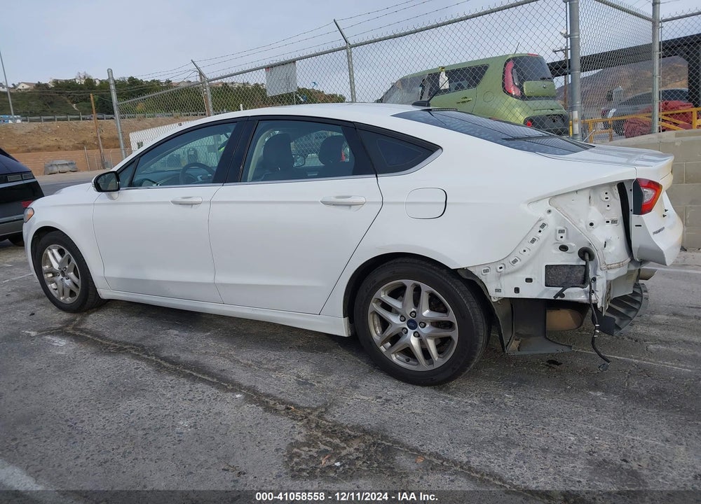 2014 FORD FUSION SE VIN: 3FA6P0H7XER330166