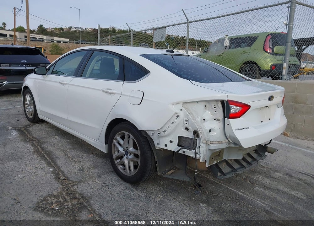 2014 FORD FUSION SE VIN: 3FA6P0H7XER330166