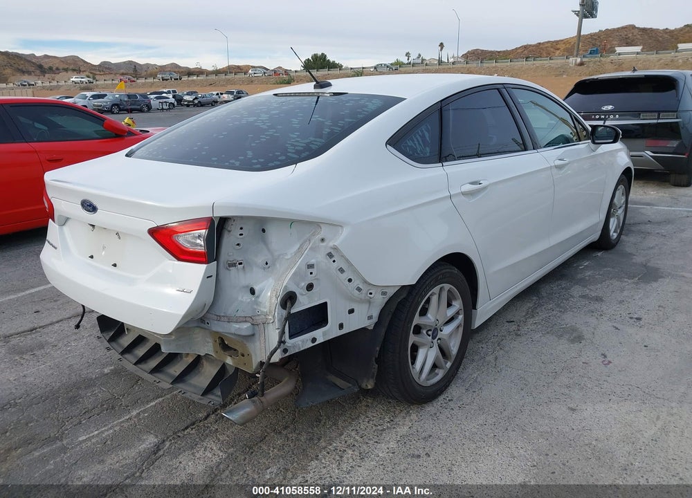 2014 FORD FUSION SE VIN: 3FA6P0H7XER330166