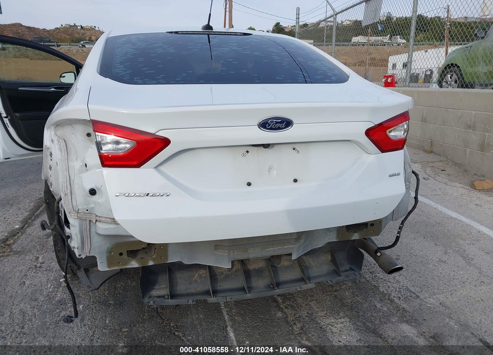 2014 FORD FUSION SE VIN: 3FA6P0H7XER330166