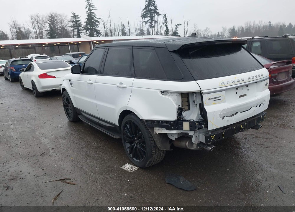 2015 LAND ROVER RANGE ROVER SPORT 3.0L V6 SUPERCHARGED HSE VIN: SALWR2VF7FA518434