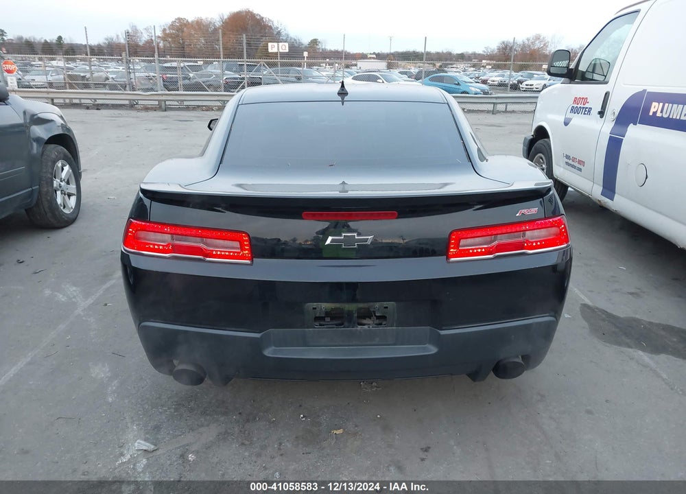 2015 CHEVROLET CAMARO 1LT VIN: 2G1FD1E32F9170715
