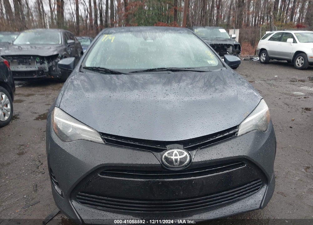 2017 TOYOTA COROLLA LE VIN: 2T1BURHE5HC837474
