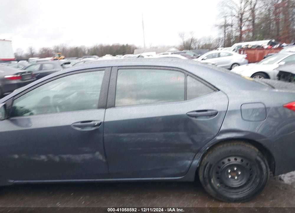 2017 TOYOTA COROLLA LE VIN: 2T1BURHE5HC837474