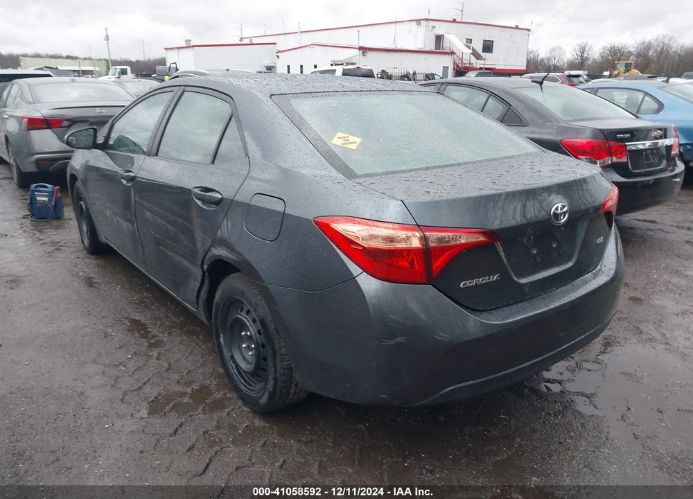 2017 TOYOTA COROLLA LE VIN: 2T1BURHE5HC837474