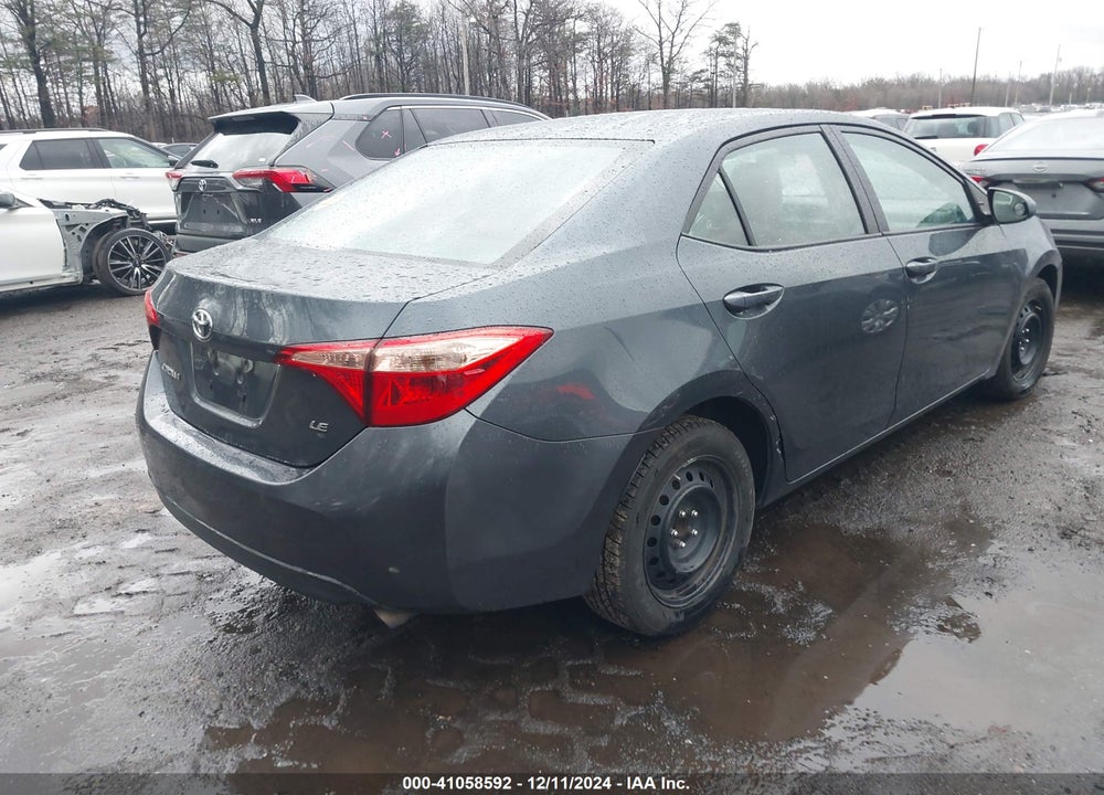 2017 TOYOTA COROLLA LE VIN: 2T1BURHE5HC837474