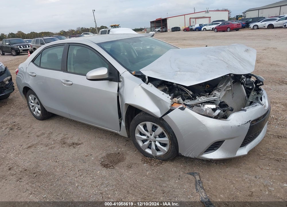 2016 TOYOTA COROLLA LE VIN: 2T1BURHE7GC680903