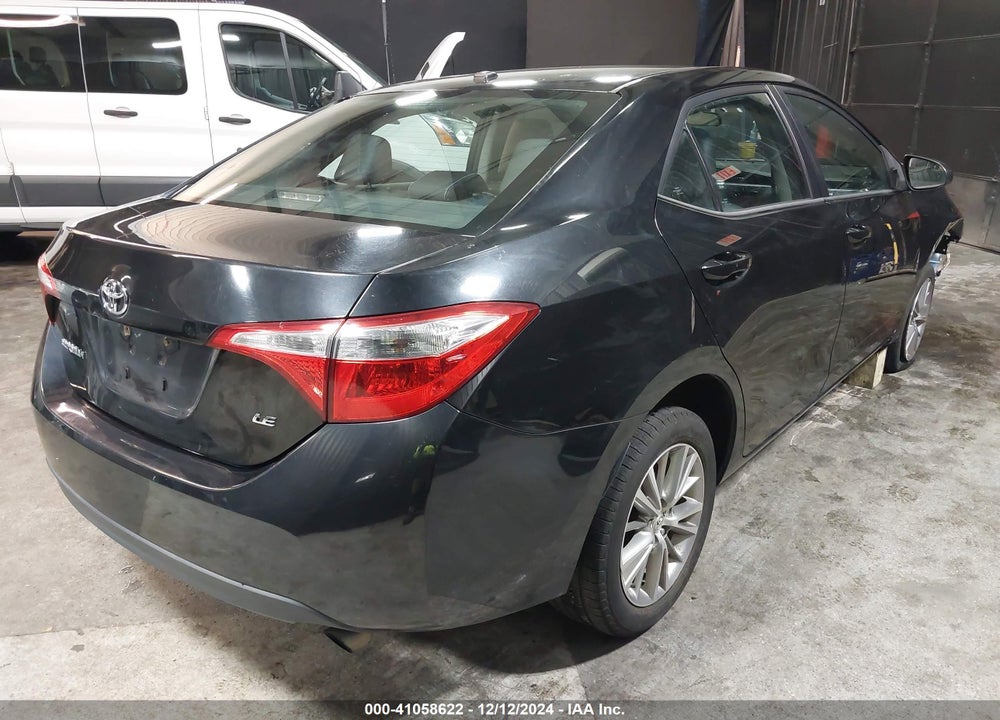 2015 TOYOTA COROLLA LE PREMIUM VIN: 2T1BURHEXFC360327