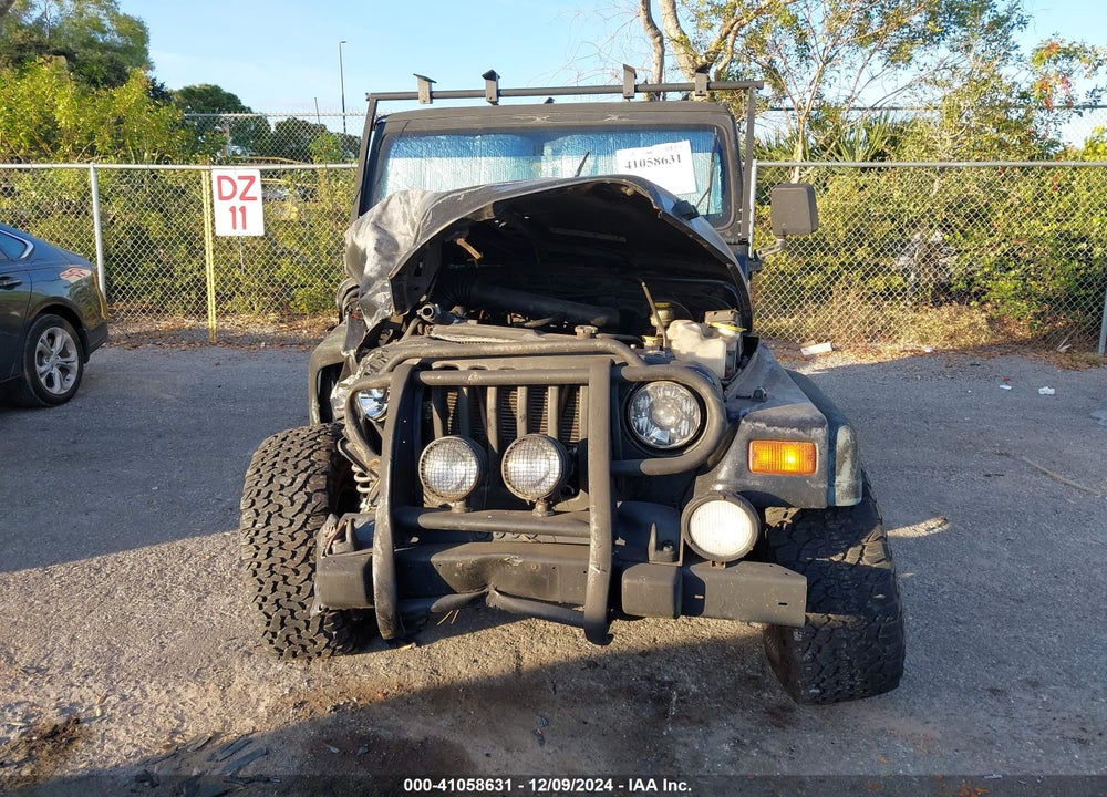 1998 JEEP WRANGLER SPORT VIN: 1J4FY19S5WP714083