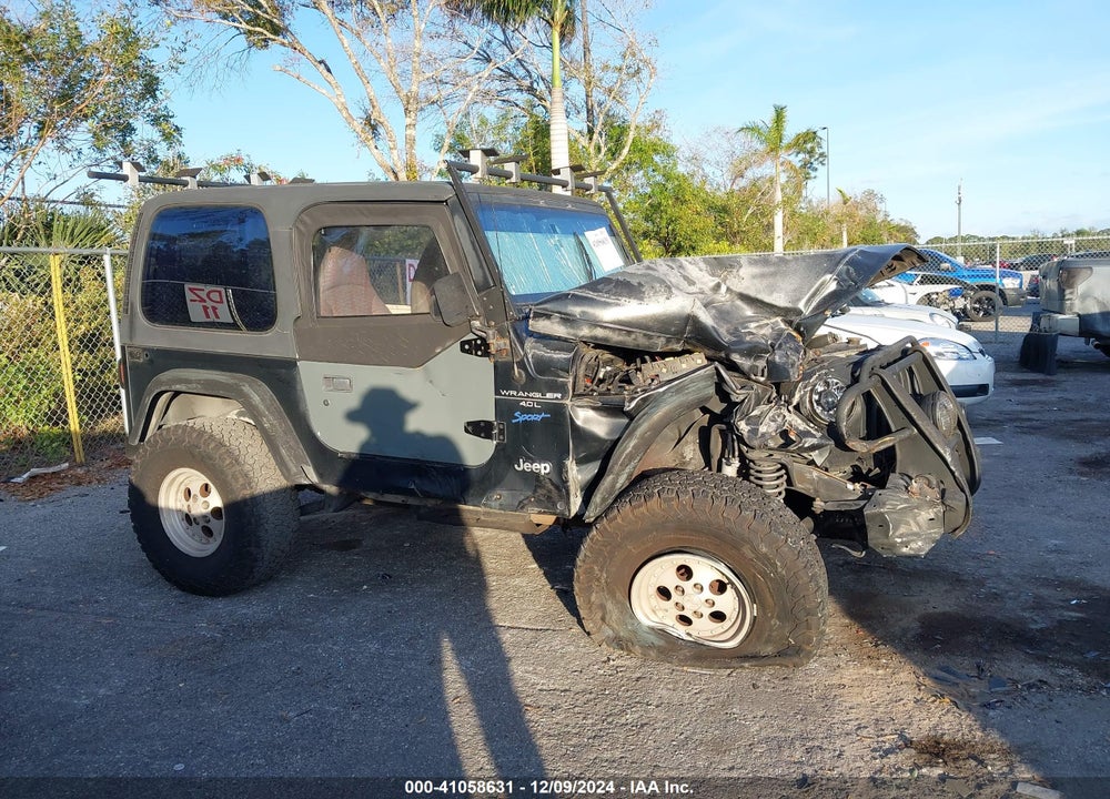 1998 JEEP WRANGLER SPORT VIN: 1J4FY19S5WP714083
