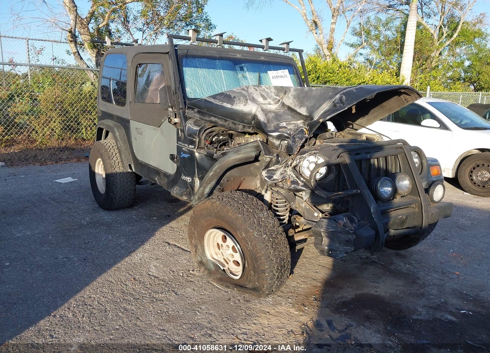 1998 JEEP WRANGLER SPORT VIN: 1J4FY19S5WP714083