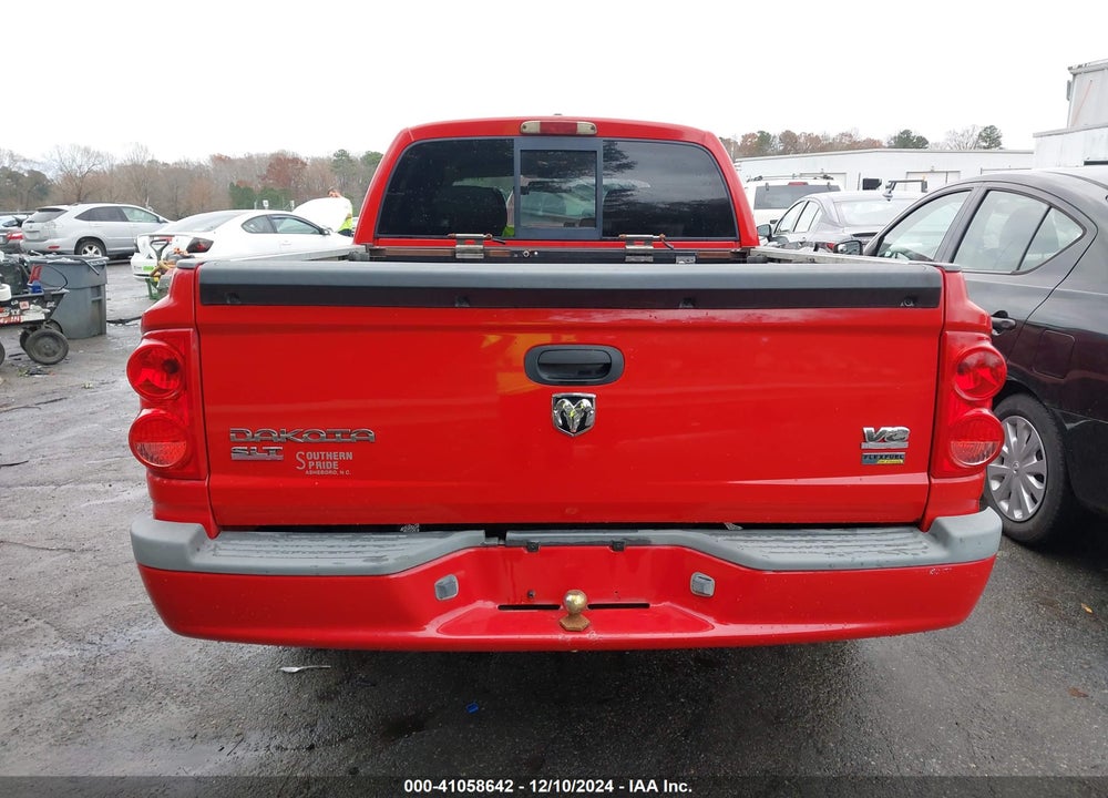 2008 DODGE DAKOTA SLT VIN: 1D7HE48N98S506024