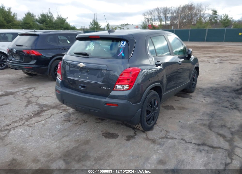 2016 CHEVROLET TRAX 1LS VIN: 3GNCJKSBXGL245137
