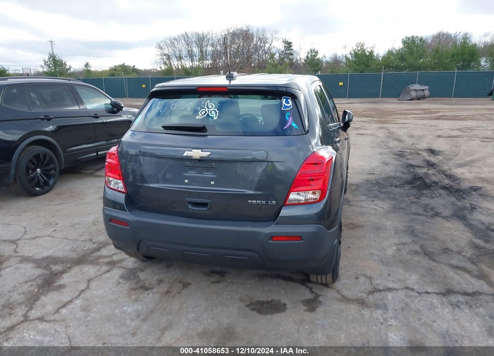 2016 CHEVROLET TRAX 1LS VIN: 3GNCJKSBXGL245137