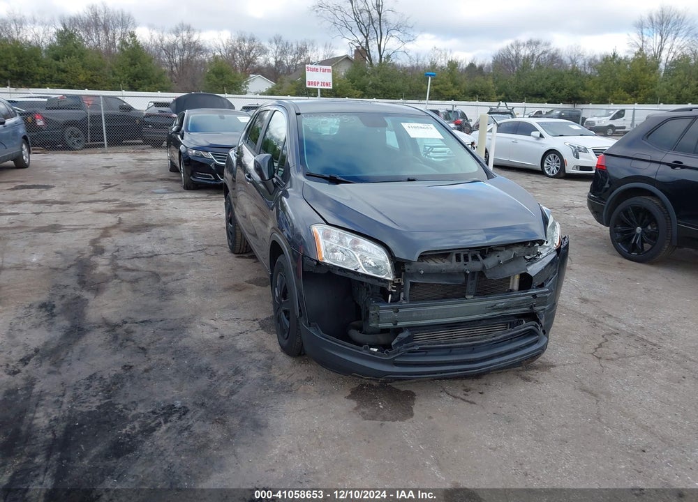2016 CHEVROLET TRAX 1LS VIN: 3GNCJKSBXGL245137