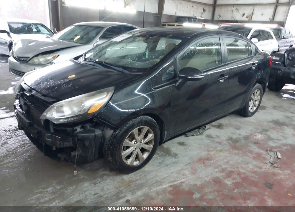2013 KIA RIO EX VIN: KNADN4A3XD6225416
