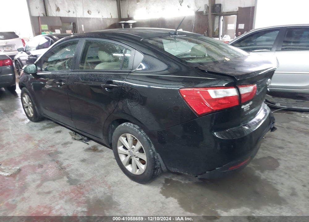 2013 KIA RIO EX VIN: KNADN4A3XD6225416