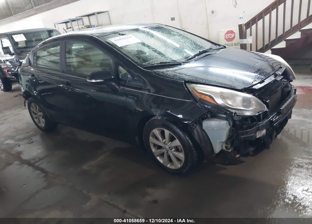 2013 KIA RIO EX VIN: KNADN4A3XD6225416
