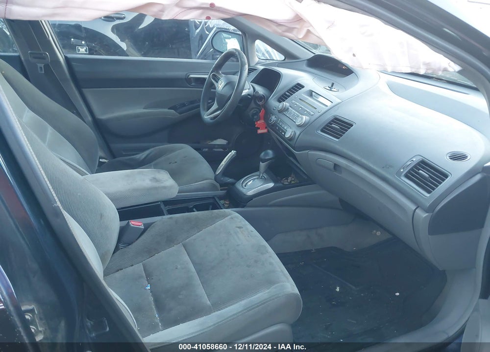 2010 HONDA CIVIC LX VIN: 2HGFA1F55AH566136