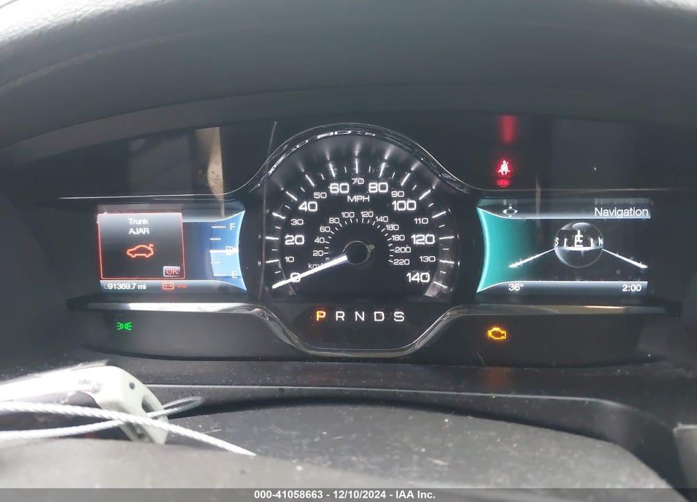 2015 LINCOLN MKS VIN: 1LNHL9EKXFG602862