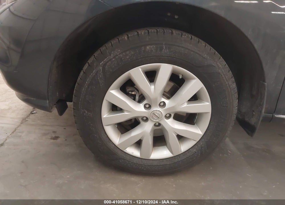 2012 NISSAN MURANO SL VIN: JN8AZ1MW6CW200286
