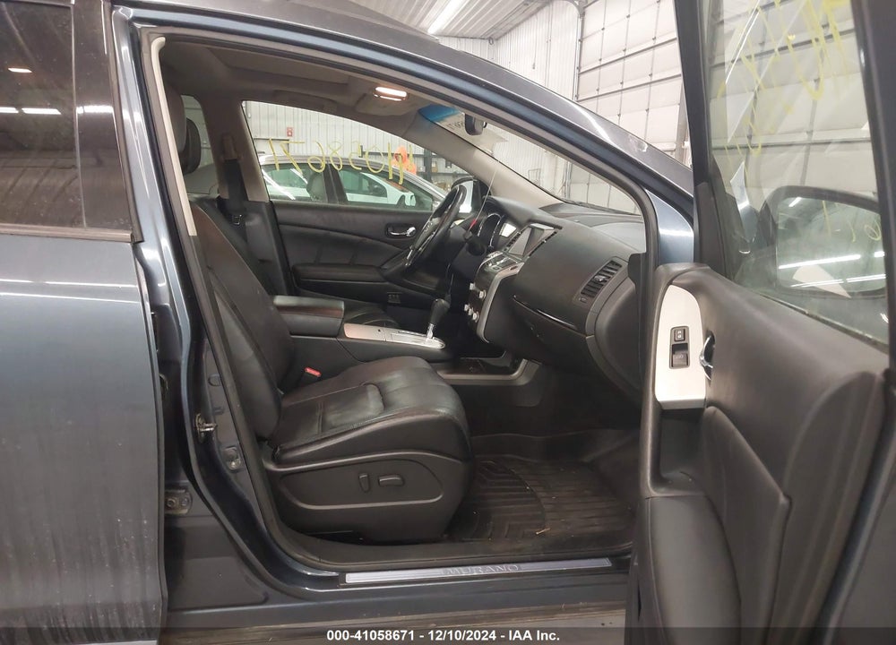 2012 NISSAN MURANO SL VIN: JN8AZ1MW6CW200286