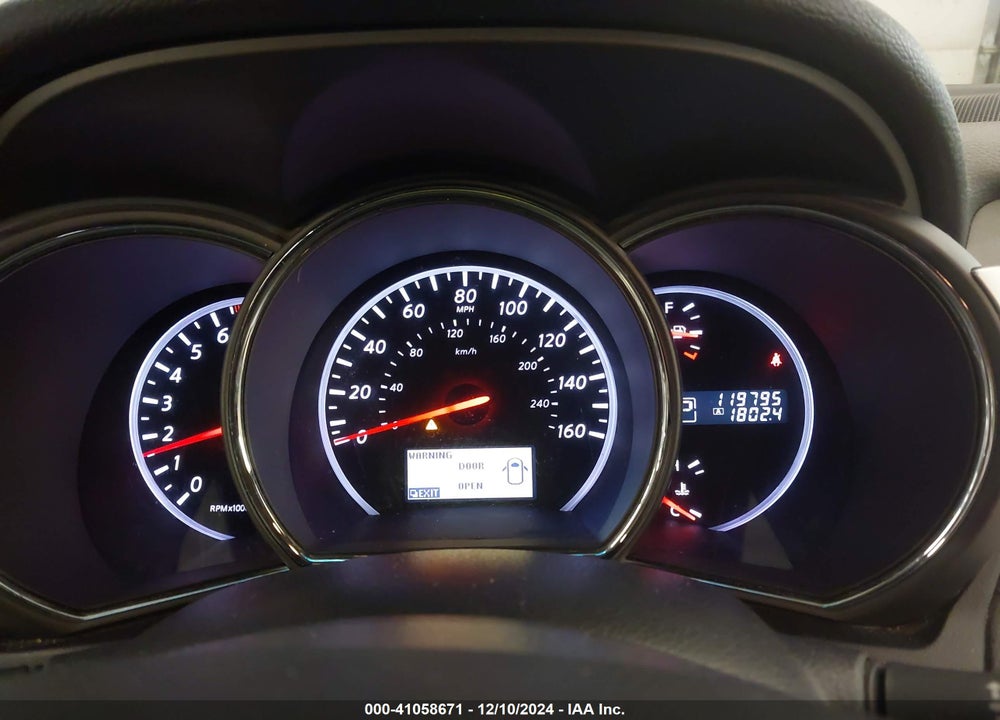 2012 NISSAN MURANO SL VIN: JN8AZ1MW6CW200286