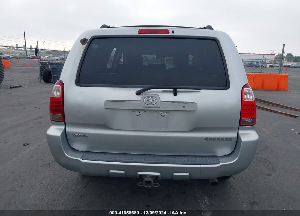 2007 TOYOTA 4RUNNER SPORT V6 VIN: JTEZU14R078079199