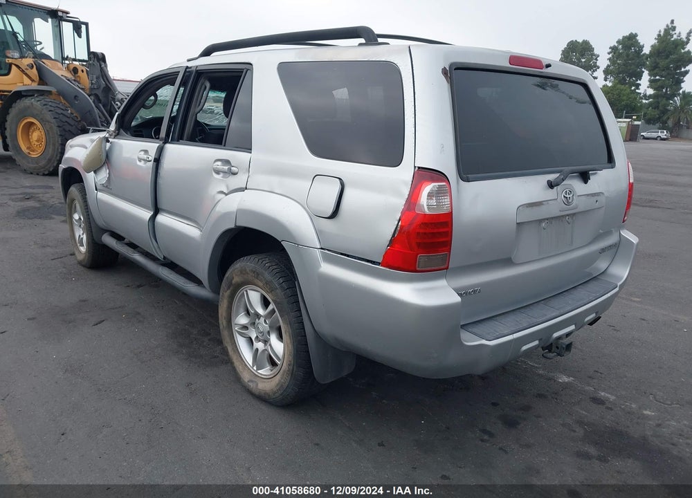 2007 TOYOTA 4RUNNER SPORT V6 VIN: JTEZU14R078079199