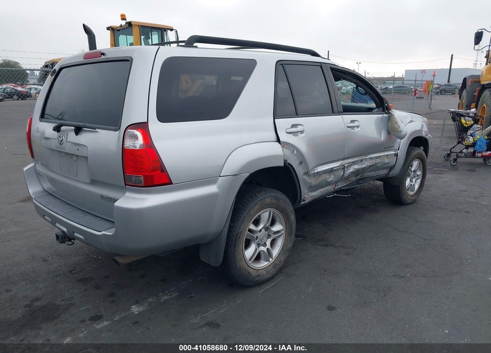 2007 TOYOTA 4RUNNER SPORT V6 VIN: JTEZU14R078079199