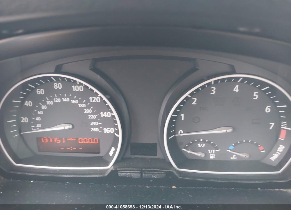 2007 BMW X3 3.0SI VIN: WBXPC93477WF27619