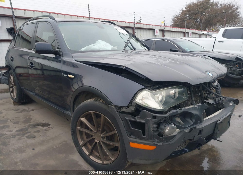 2007 BMW X3 3.0SI VIN: WBXPC93477WF27619