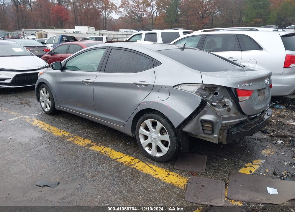 2013 HYUNDAI ELANTRA LIMITED VIN: KMHDH4AEXDU524097