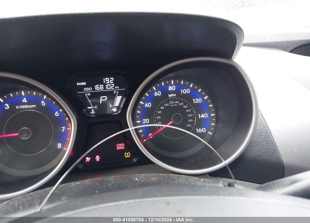 2013 HYUNDAI ELANTRA LIMITED VIN: KMHDH4AEXDU524097