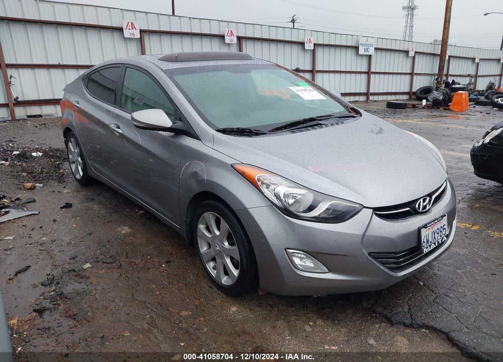 2013 HYUNDAI ELANTRA LIMITED VIN: KMHDH4AEXDU524097