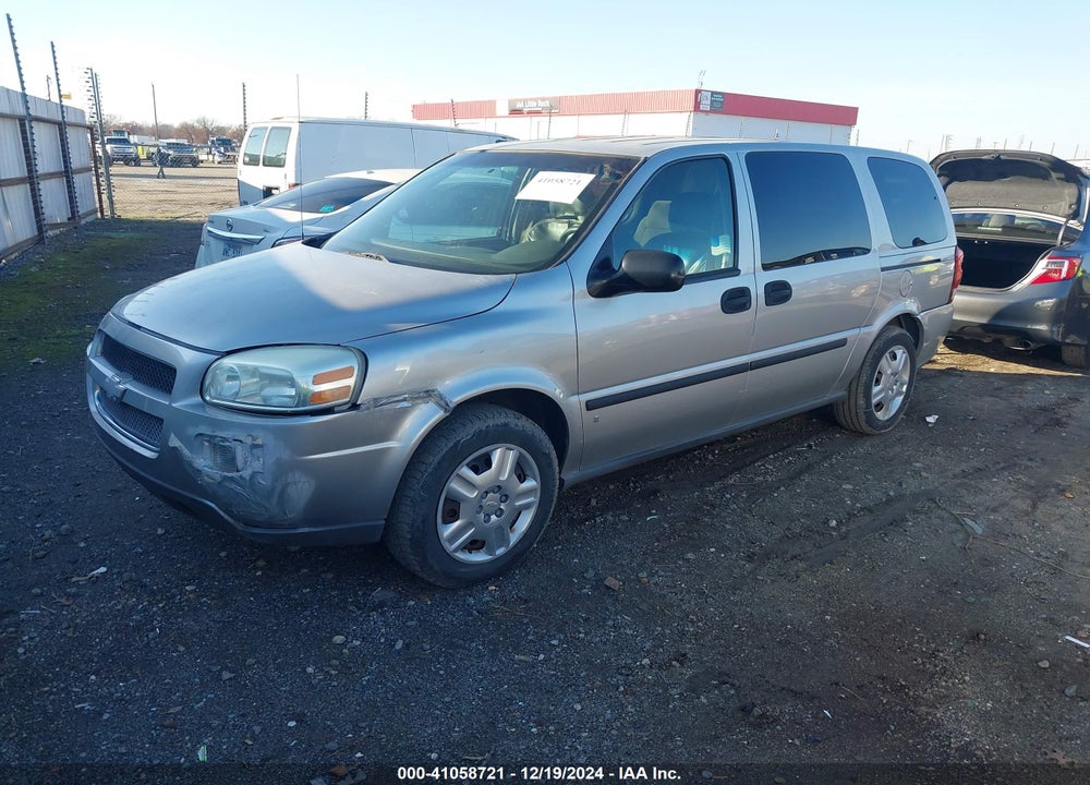 2008 CHEVROLET UPLANDER LS VIN: 1GNDV23W38D124161