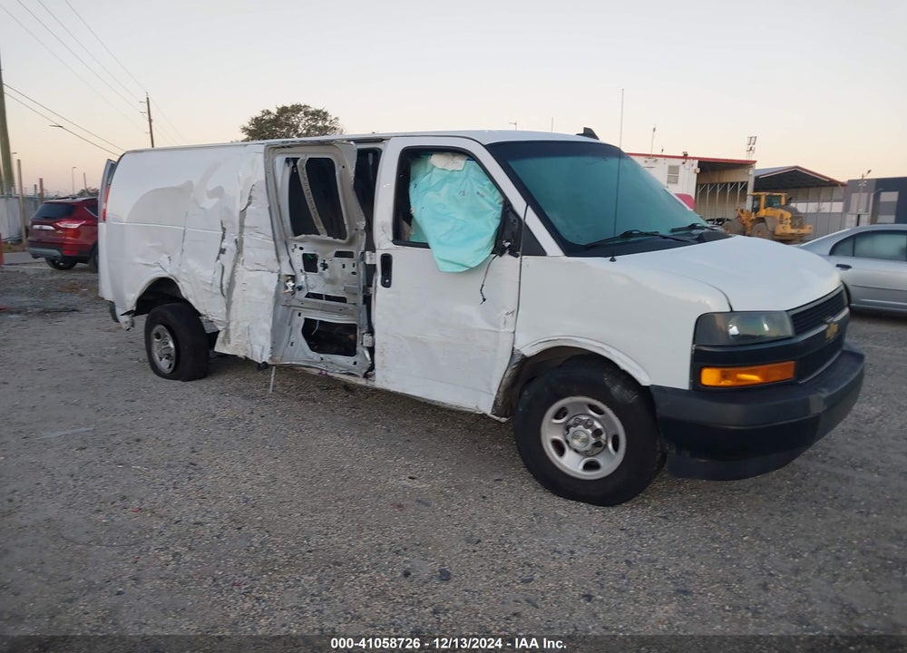 2021 CHEVROLET EXPRESS CARGO RWD 2500 EXTENDED WHEELBASE WT VIN: 1GCWGBFP4M1155401