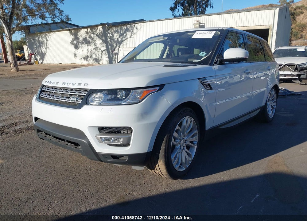 2016 LAND ROVER RANGE ROVER SPORT 3.0L V6 SUPERCHARGED HSE VIN: SALWR2VF7GA567330