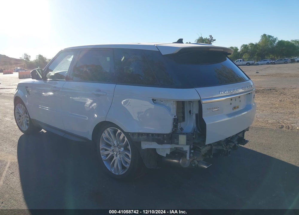 2016 LAND ROVER RANGE ROVER SPORT 3.0L V6 SUPERCHARGED HSE VIN: SALWR2VF7GA567330