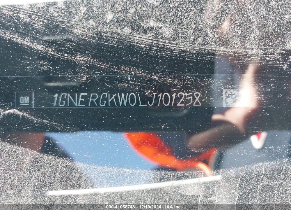 2020 CHEVROLET TRAVERSE FWD LT CLOTH VIN: 1GNERGKW0LJ101258