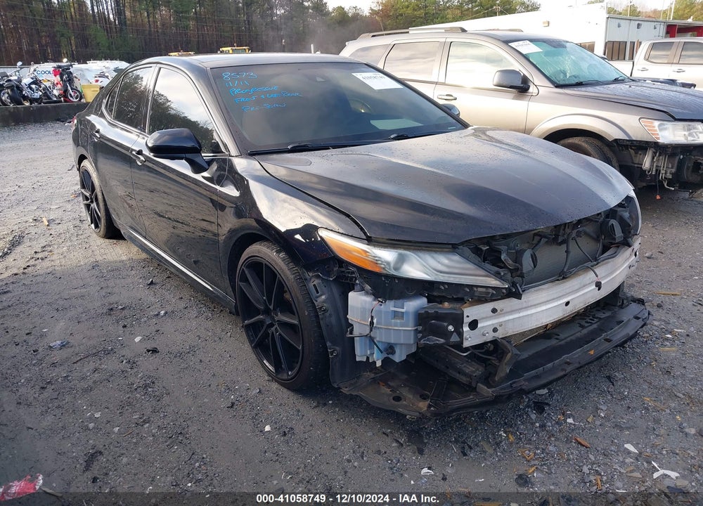 2018 TOYOTA CAMRY XSE V6 VIN: 4T1BZ1HK9JU501596