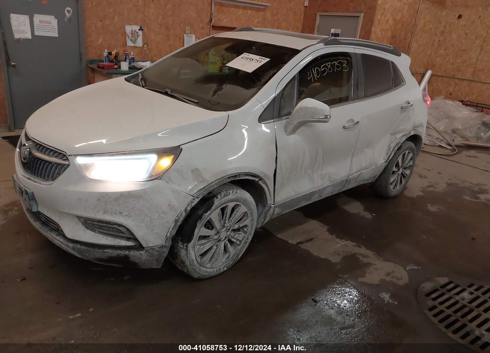 2019 BUICK ENCORE AWD PREFERRED VIN: KL4CJESB7KB715185