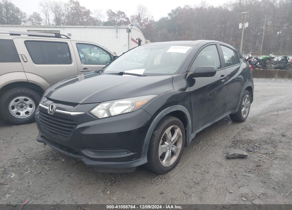 2016 HONDA HR-V LX VIN: 3CZRU5H3XGM730426