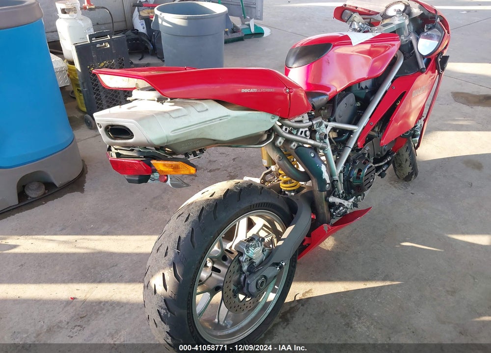 2003 DUCATI 749 BIPOSTO VIN: ZDM1UB3S53B002714
