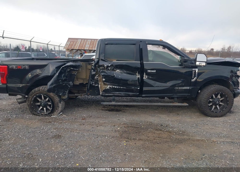2018 FORD F-250 PLATINUM VIN: 1FT7W2BT5JEC15314